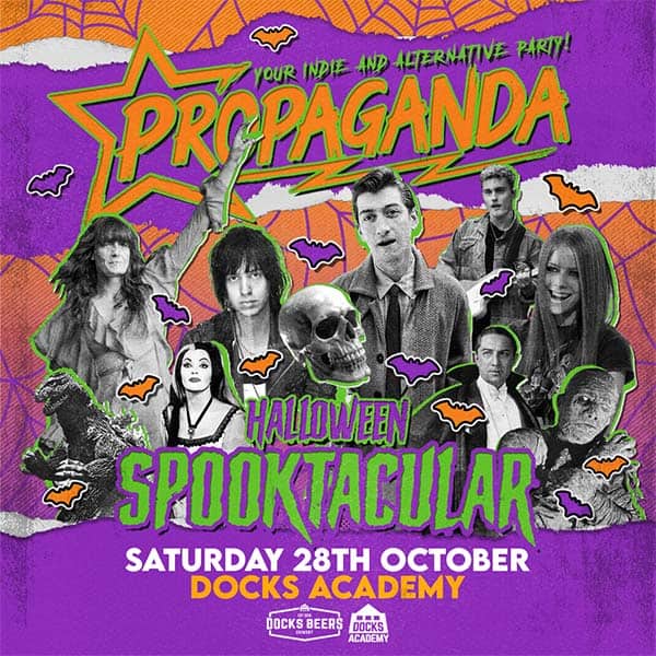 Propaganda Club Night at Docks Academy in Grimsby Halloween 2023