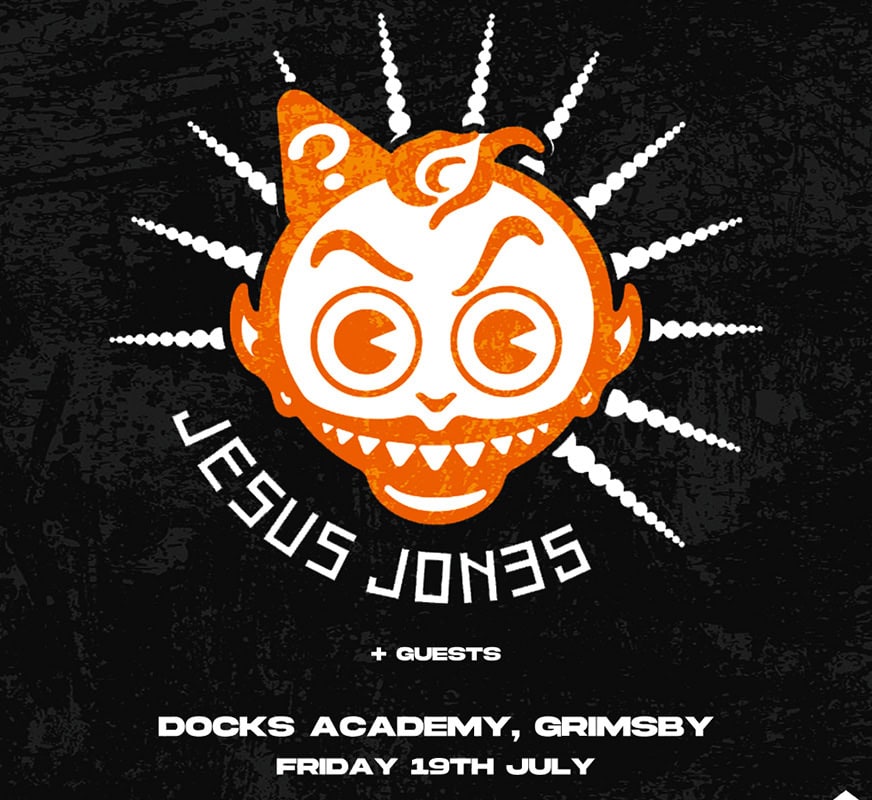 Jesus Jones Show Announcement - Docks Academy - 2024